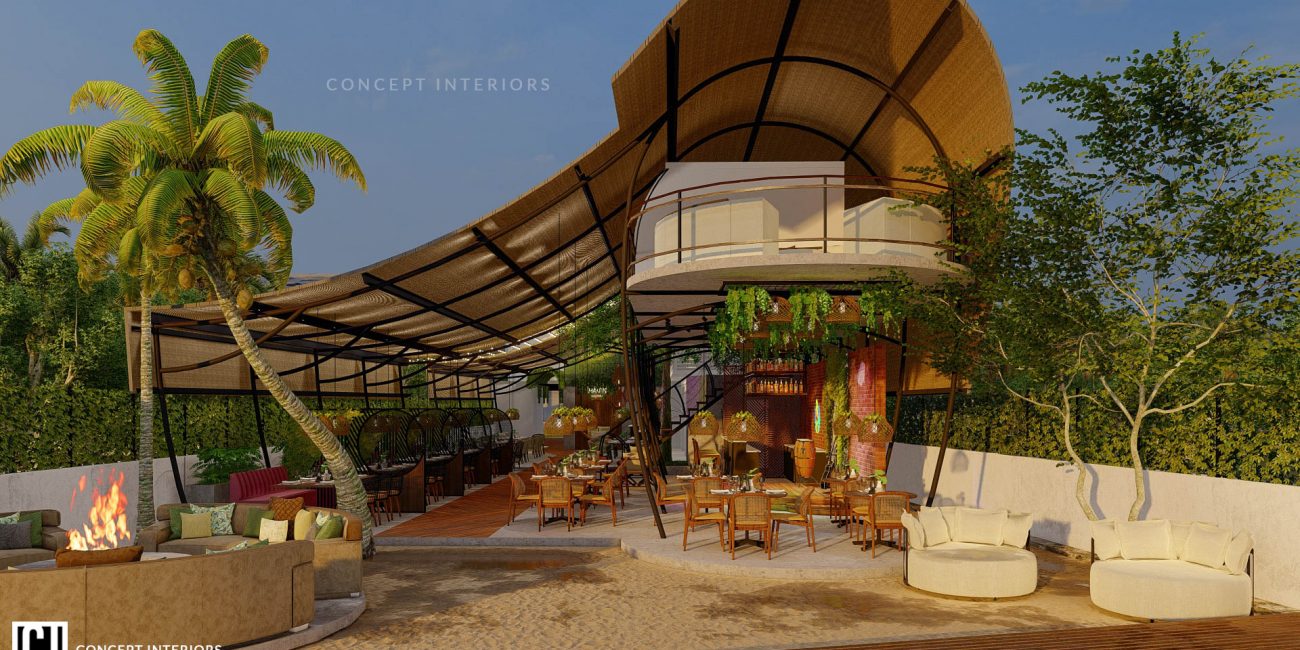 Mantis restaurant Negombo interior design