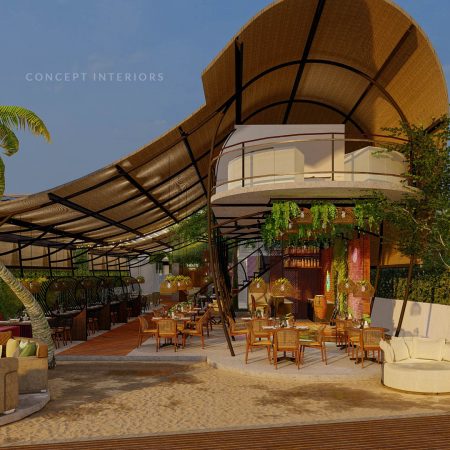 Mantis restaurant Negombo interior design